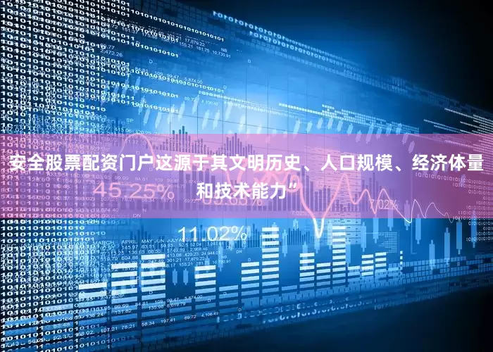 安全股票配资门户这源于其文明历史、人口规模、经济体量和技术能力”
