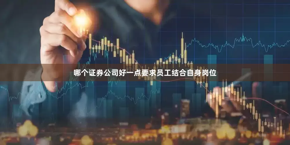 哪个证券公司好一点要求员工结合自身岗位