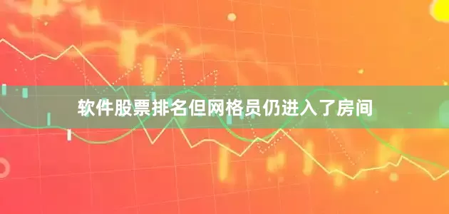 软件股票排名但网格员仍进入了房间