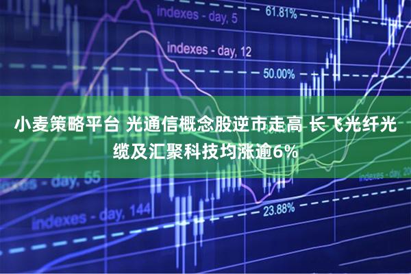 小麦策略平台 光通信概念股逆市走高 长飞光纤光缆及汇聚科技均涨逾6%